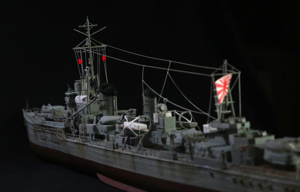 “3D-printed hull and superstructure of the destroyer Yukikaze”