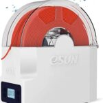 eSUN filament dryer box used for drying and stabilizing FDM 3D printer filaments such as PLA, PETG, ABS, and Nylon