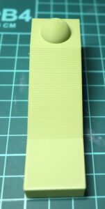 FDM test piece printed at 0.16mm layer height showing reduced layer lines compared with 0.20mm on the slope and dome