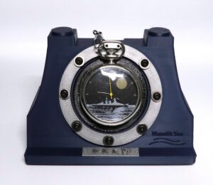 Battleship Nagato pocket watch front view