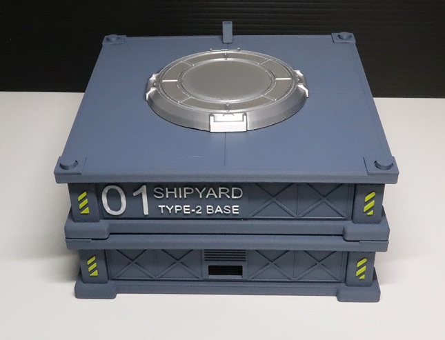 3D printed Type-2 modular display base for figures and plastic models